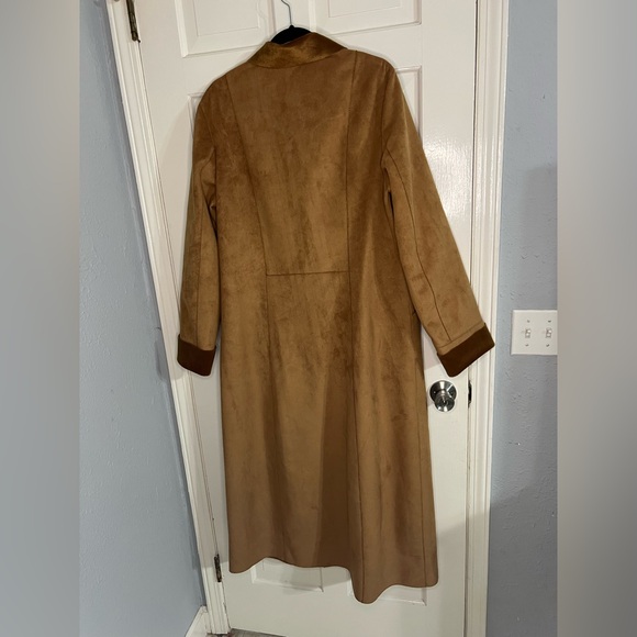 Vintage Juliet Michelle  Tan Trench Coat - Picture 2 of 6